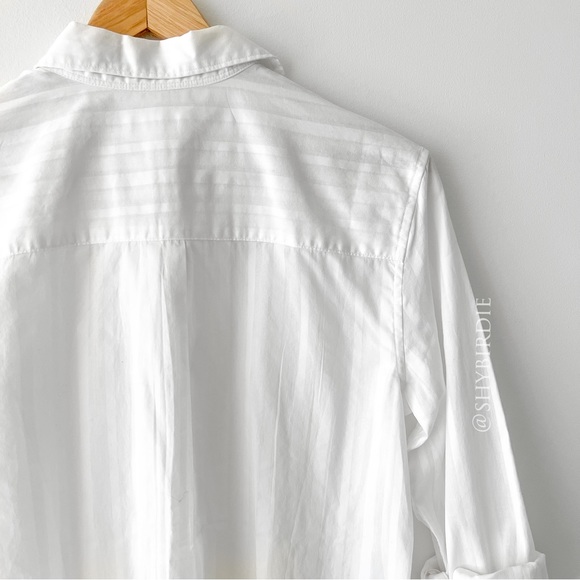 NWT GAP 100% Cotton Boyfriend Fit Popover Shirt - Picture 9 of 14